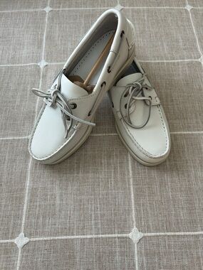 Sebago Men's Boat Shoes white - brand new no box